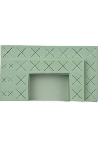 Mufunye Kozmetik Saklama Kutusu, Silikon, Yeşil