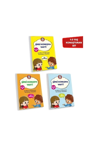 Konuşturan Set 1-3 Yaş Şimdi Konuşma Vakti Seti