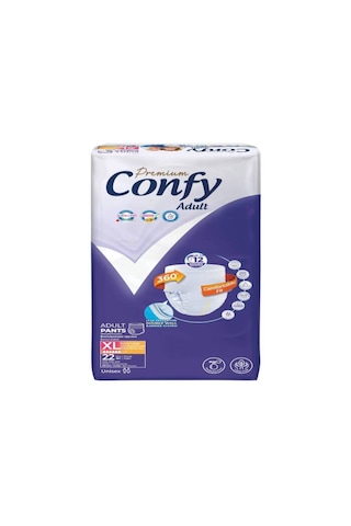 Confy Adult Premium Yetişkin Külot Bezi Extralarge 22 Adet