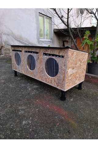 Dış Mekan Osb Kedi Evi Dayanıklı Ve Su Geçirmez Barınak