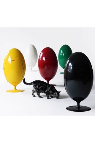 Miniforms Egg Bin Çöp Kovası Large Siyah