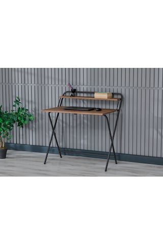 Arpelia Çalışma Masası Tam Katlanır 85x55x73 Cm Antrasit