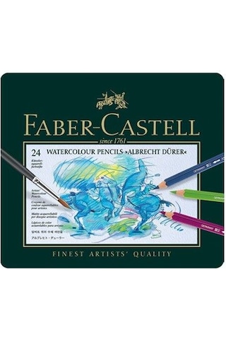Faber Castell Albrecht Dürer Aquarell Boya Kalemi 24'lü