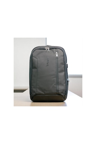 Laptop Gözlü Ve Körüklü İnce Tasarım Sırt Çantası Baggaj S24133 Siyah
