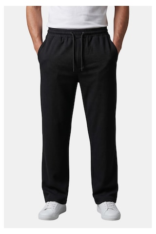 Deep Sea Deepsea Siyah Baggy Style Likralı Lastikli İpli Erkek Spor Pantolon 2600262