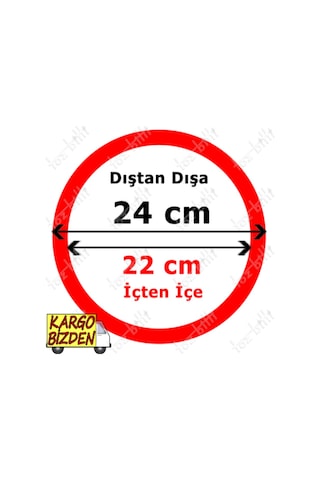 Korkmaz Karaca Emsan Düdüklü Tencere Lastiği Silikon 24 CM