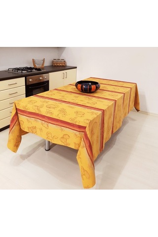 Misiny-Üzüm Desen Organik Masa Örtüsü