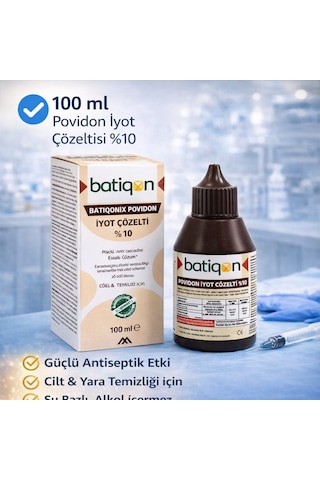 Batiqon Povidon Iyot Çözelti 100 Ml