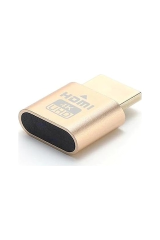 Hdmı 4k Uhd Dummy Plug Minning Bitcoin Sanal Monitör Ekran Kartı Emülatörü Maksimum Çözünürlük 4k Uhd 4096 X 2