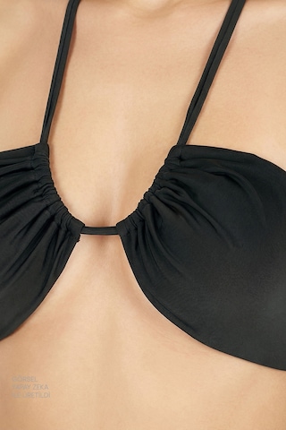 Penti Siyah Reverse V Bikini Üstü
