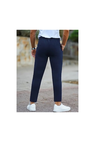 Butik İstanbul Erkek Cepli Slimfit Atlas Pantolon Lacivert