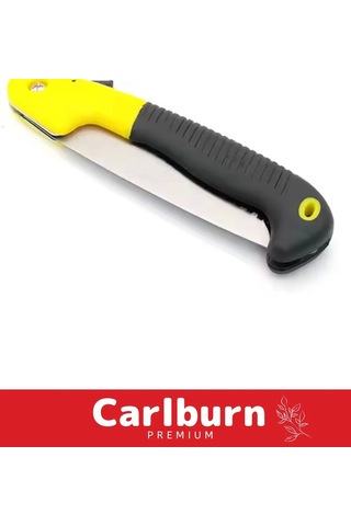Premium Paslanmaz Çelik Dayanıklı Döner Saplı Ergonomik 180 Mm Katlanır Budama Testeresi Çakı Tipi
