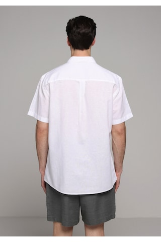 Colin's Colins Regular Fit Shirt Neck Düz Erkek Beyaz Uzun Kol Gömlek Cl1080097 Q1.v2 Wht