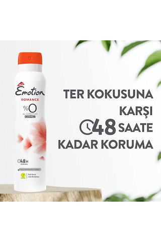 Emotion Romance Kadın Sprey Deodorant 150 ML + Blade Self Confidince Erkek Sprey Deodorant 150 ML+ Duru Jasmin & Amber Duş Jeli 450 ML