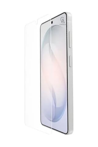 Samsung Galaxy S26 İle Uyumlu Kılıf Esnek Premium Telefon Kılıfı Ve Temperli Cam Ekran Koruyucu Mor