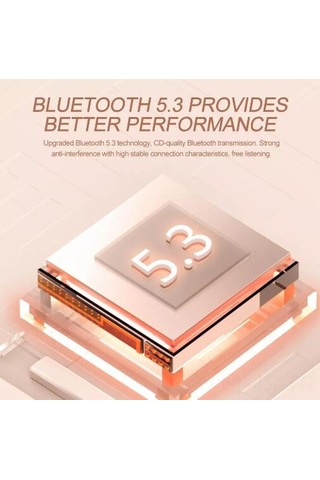 Jeemson Küçük Boyutlu Gizli Tws Bluetooth 5.3 Kulaklık, Uzun Pil Ömrü, Dijital Pil Göstergesi, Yüksek Kaliteli Stereo Ses, Akıllı Gürültü Engelleme - Siyah