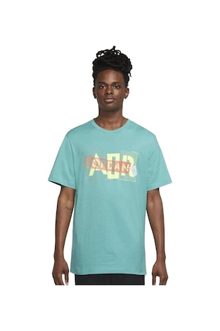 Jordan M Brand Gfx Ss Crew 3 Erkek T-shirt Dm1426-392 Yeşil-yeşil