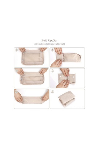 Youmex Seyahat Ve Ev İçin 8'li Depolama Seti - Çanta, Giyim, Ayakkabı Ve Makyaj Organizasyonu Koyu Mavi Koyu Mavi