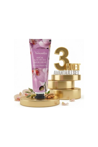 Naturalive El Ve Vücut Bakım Kremi 3x50 Gr