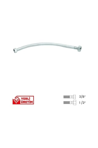 Bağlantı Hortumu 3/8'1/2 70 Cm