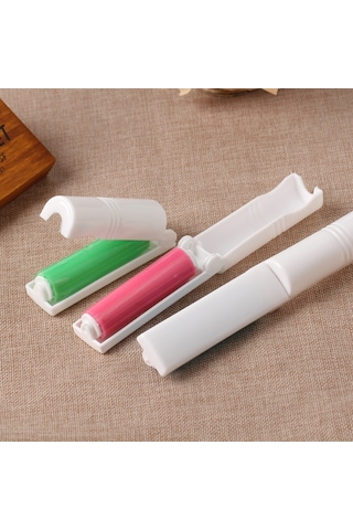 Hangfox Makaslı Yıkama Uyumlu Tekrarlı Kullanimlı Toz Temizleme Rulo, Giyim Toz Fırçası, Mavi Renk