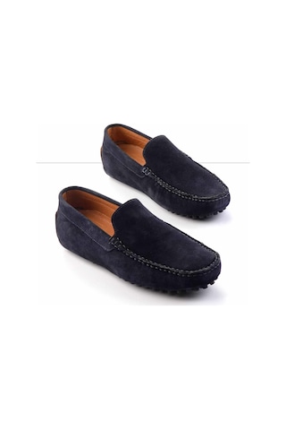 Bambi Lacivert Leather Erkek Loafer Ayakkabı E01350003502 Lacivert