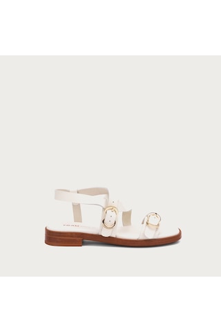 Off White Sandalet Kadın 87m6 Frau London-s Beyaz