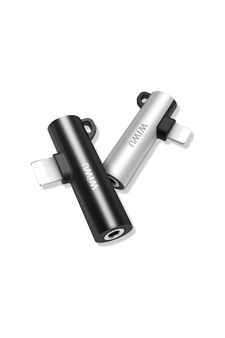Wiwu St03 Lightning Ses Adaptörü Gri