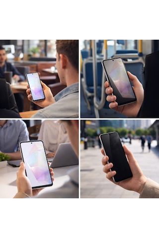 Samsung Uyumlu Galaxy A35 Hayalet Ekran Koruyucu Gizli Privacy