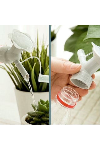 Omeniv Bonsai Bitki Çiçek Sulama Ucu 2 Uçlu Cam Şişelerle Uyumlu