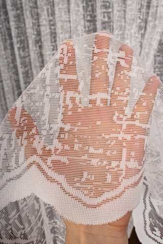 Şantuk Desen Örme Tül Perde 1159