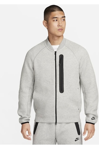 Sportswear Tech Fleece Bomber N98 Full-zip Erkek Ceket Ndd Sport Gri