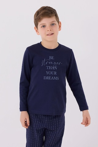 Arnetta 3130 Erkek Çocuk Uzun Kol Pijama Takım Lacıvert