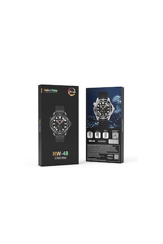 Haino Teko RW-48 3 Kordonlu Akıllı Saat (İthalatçı Garantili)