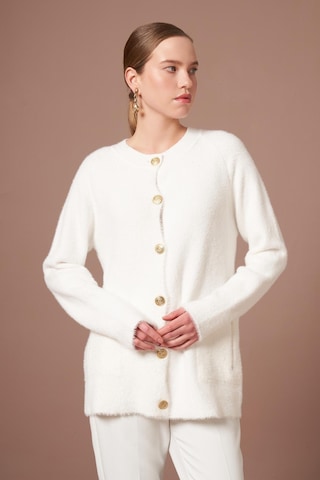 Ftz Women Kadın Angora Hırka Ekru 25259 Ekru