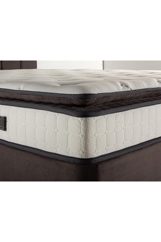 Niron King 150x200 Çift Kişilik Tam Ergonomik Pedli Lüks Yatak Or