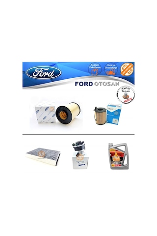 Ford Focus 2 Uyumlu 1.6 Tdci Dizel Filtre Bakım Seti 2008-2011
