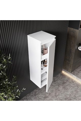 Karen Banyo Deniz Boy Dolap Beyaz