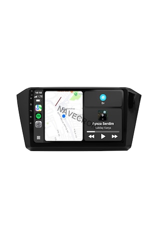 Volkswagen Passat B8 2015+ 10" Uyumlu Androıd Multimedya Gerçek 2/32 Kablosuz Carplay Geri Görüş Kameralı 10"