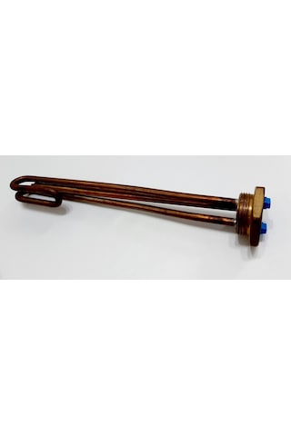 Bakır Güneş Enerji Isıtıcı Rezistans 2000 Watt  1-1 4 İnç 30 Cm