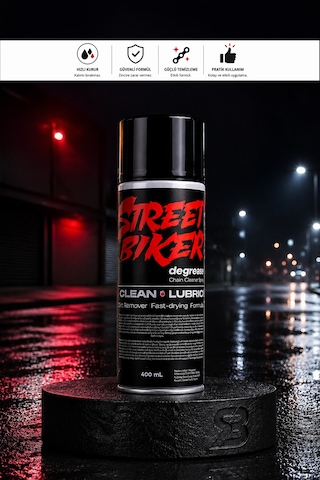 Street Biker Zincir Temizleme Spreyi
