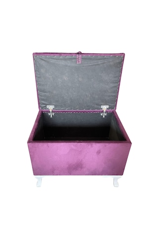 Sandıklı Puf(Bench)-Ayakucu Pufu-60cm-Kadife Kumaş-Tek Parça