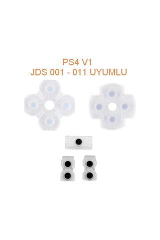 Ps4 V1 Jds 001 011 Kollar İle Uyumlu İç Lastik Takımı 1 Adet