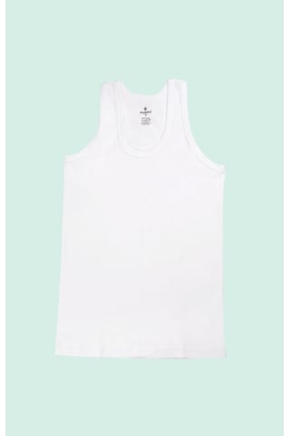 Ceylanoğlu 6'lı Beyaz Ribana Erkek Çocuk Spor Atlet-335 Beyaz