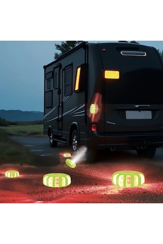 Willowhaven 3 Paket Yeşil Oxford Çantası Seti Flaş Işıkları Pil Hariç