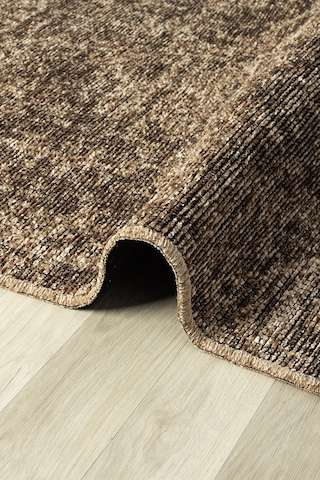 Antik Bej Halı Yıkanabilir Kaymaz Taban Şönil Kilim Dokuma Pamuk Taban Kilim 10102a Bej