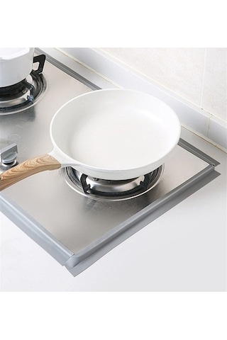 3.2 Metre Su Sızdırmaz Bant Kenar Mutfak Banyo Duvar Bant Gri Ren (457050699)