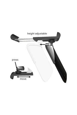 Novahub 360 Derece Ayarlanabilir Araç Sürücüsü Güneşlik, Standart Pano