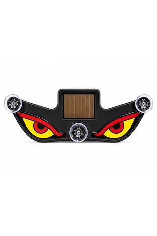 Solar Devil Eyes Araç Işıkları Ön - Arka Cam Güneş Enerjili - Usb Bağlantılı Led Kırmızı Siyah
