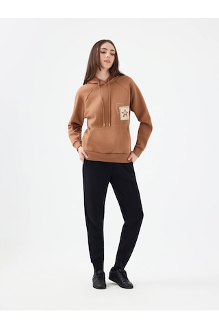 Loft Kahverengi Kadın Sweatshirt Lf2040768 Kahverengi